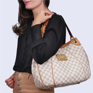 Louis Vuitton Damier Azur Galliera